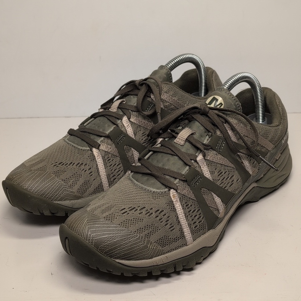 Merrell Siren Hex Q2 hiking form 2 olive green sneakers womans size 10 EU 41 - Picture 2 of 15